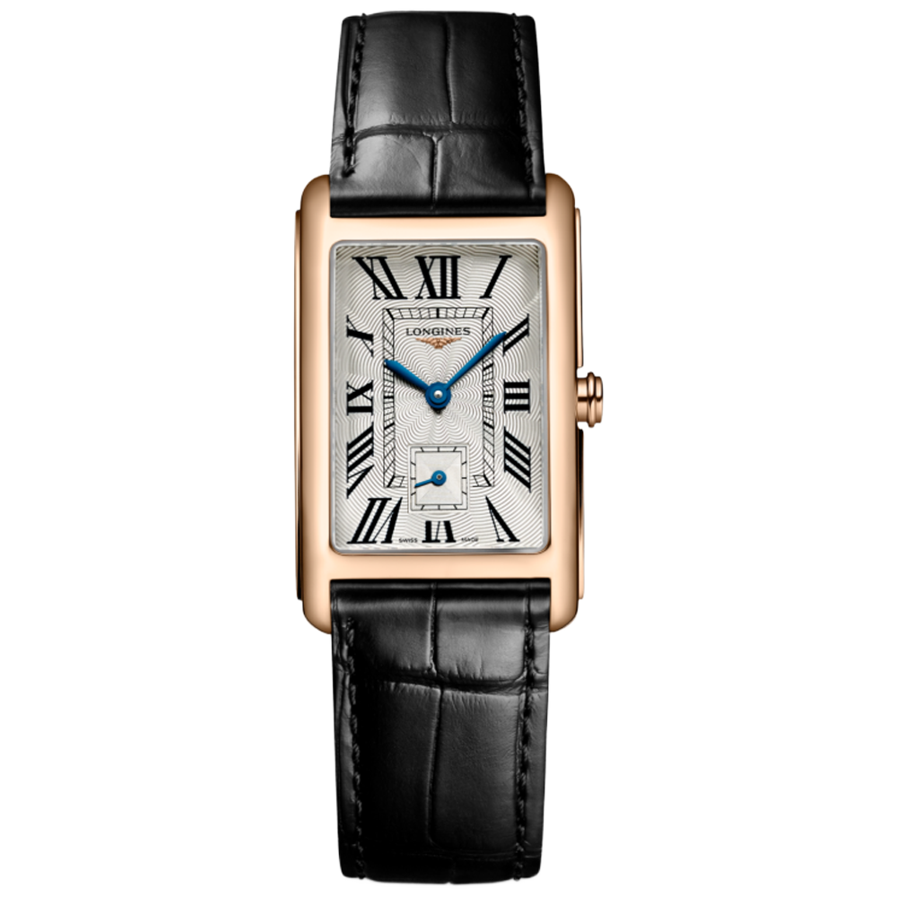 L5.512.8.71.0 Longines DolceVita romerska siffror 23,00 X 37,00 18 k rosé guld