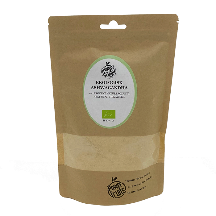 Ashwagandha 250g (Raw, Eko) - Powerfruits