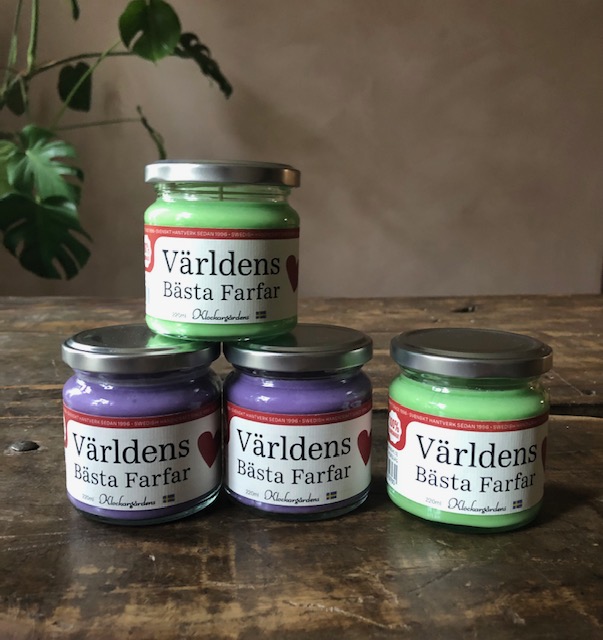 Världens bästa farfar Ljus Klockargårdens 