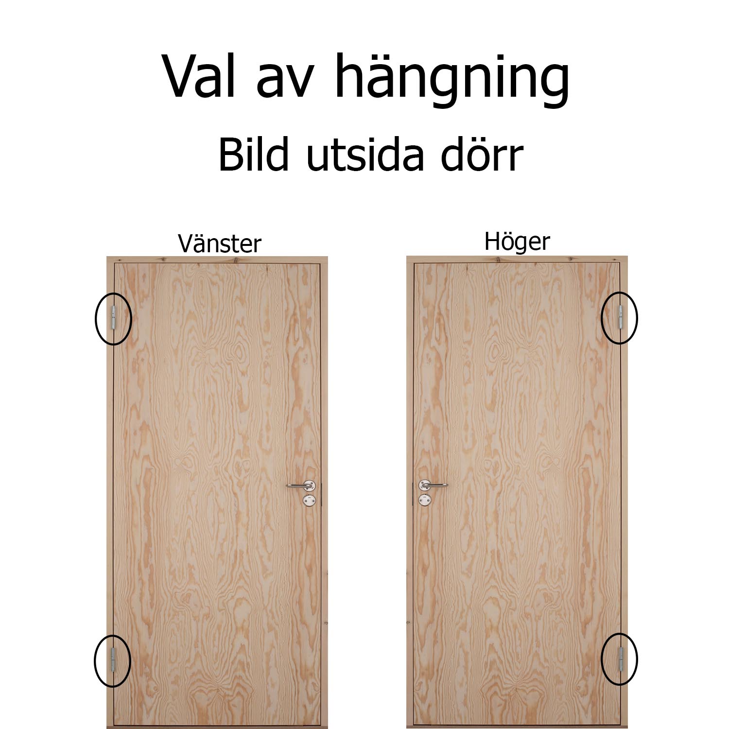 Innerdør Kryssfinér Bolig - 3