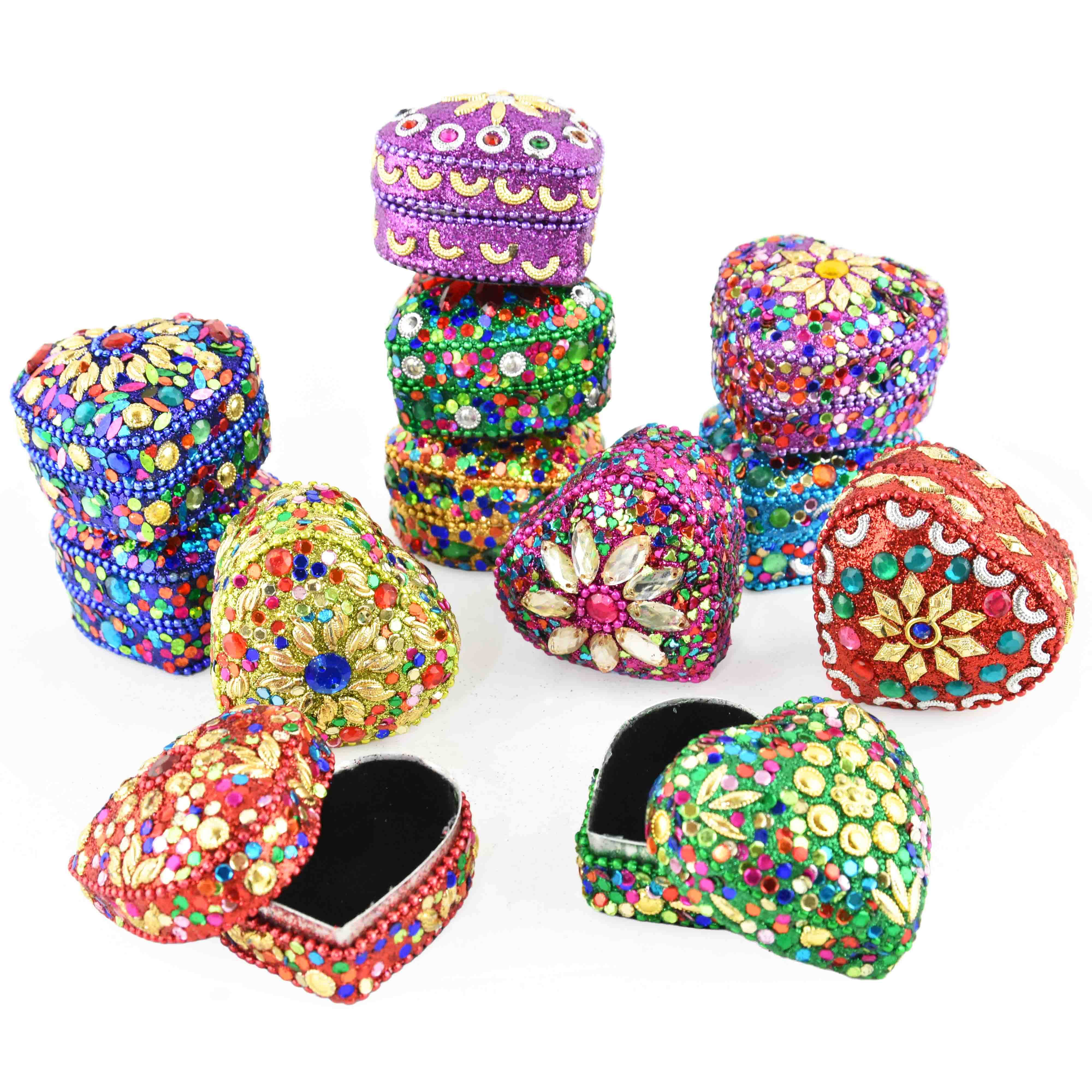 Glitterask Hjärta