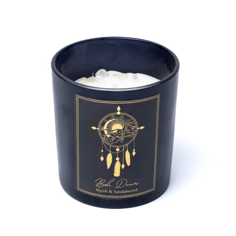 Manifestationsljus Boho Dreams i glas 