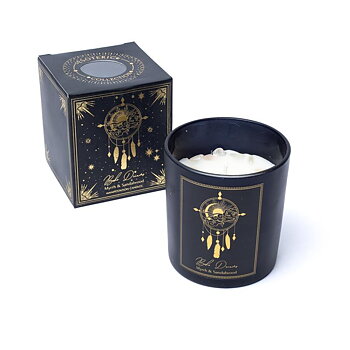 Manifestationsljus Boho Dreams i glas 