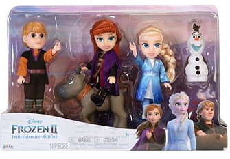 Frozen 2 lekset 5 dockor 15cm