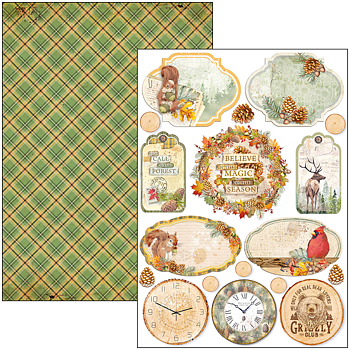 Ciao Bella - INTO THE WILD - Paper Pad A4 9 dubbelsidiga ark