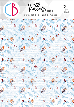 Ciao Bella - Vellum WINTER JOURNEY - Paper patterns A4 6/PKG