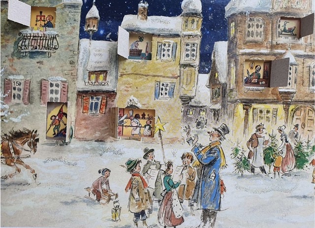 Adventskalender Torg 1954 - 4