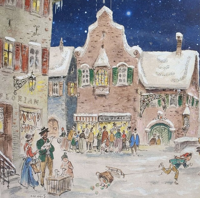 Adventskalender Torg 1954 - 5