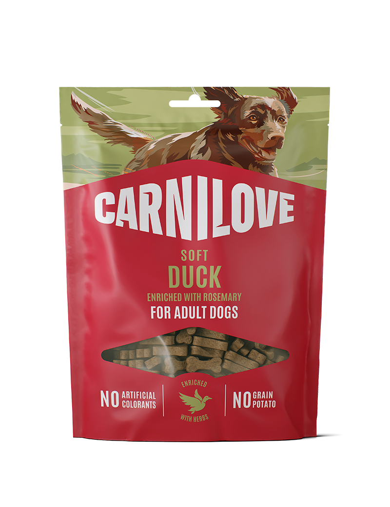 Carnilove  Semi Moist Snack Duck with Rosemary 200g