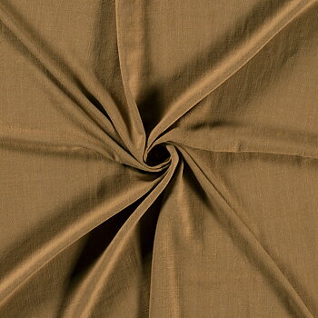 VISCOSE/LINNEN SLUB - CARAMEL
