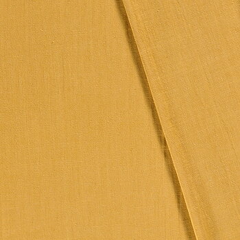 VISCOSE/LINNEN SLUB - MUSTARD