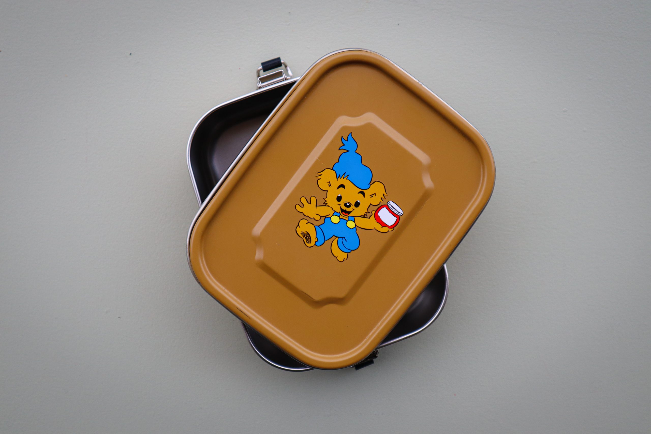 Madkasse til børn med Bamse indretning