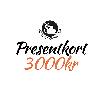 Gift card 3.000 kronor.