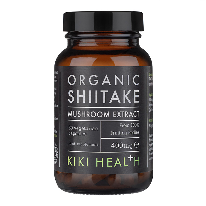 Organic Shiitake Extract Mushroom 60 kapslar - Kiki Health