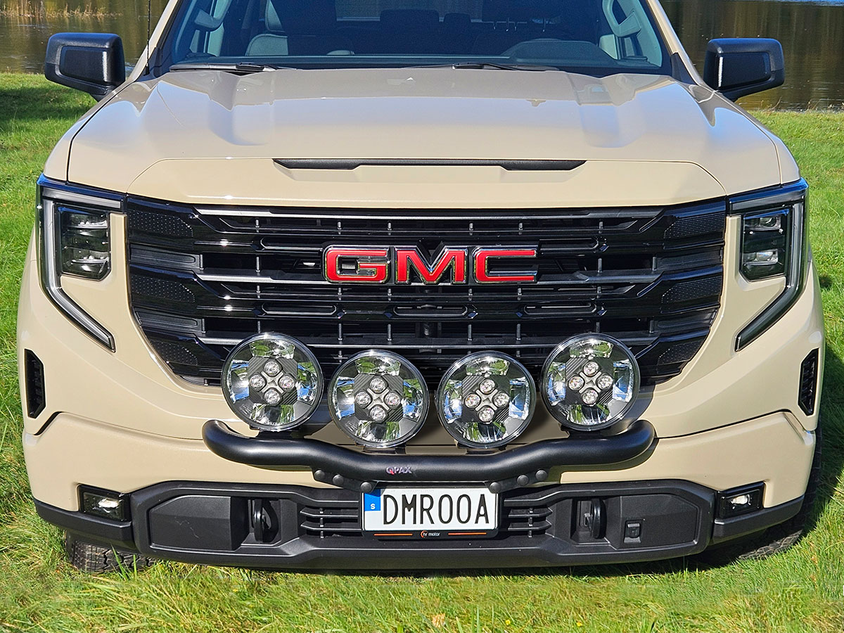 Q-LIGHT GMC Sierra 1500 22- frontbar  for 4pcs aux. lights - 2