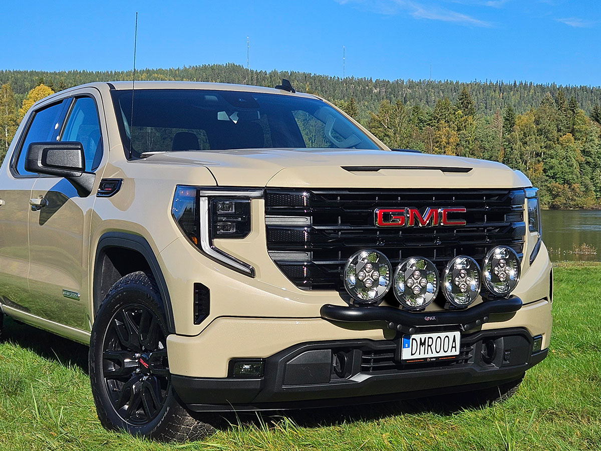 Q-LIGHT GMC Sierra 1500 22- frontbar  for 4pcs aux. lights