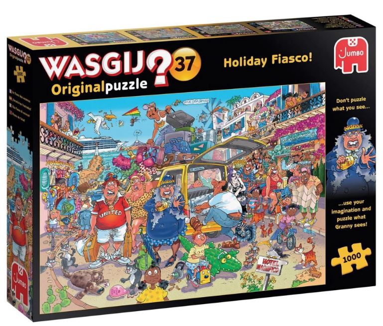 Wasqij Original puzzle Holiday Fiasco pussel 1000 bitar