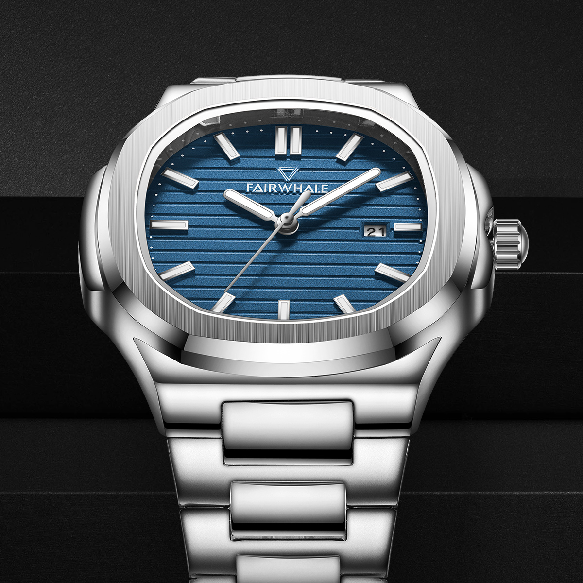 Mark Fairwhale Cosmonaut Silver Steel - 3
