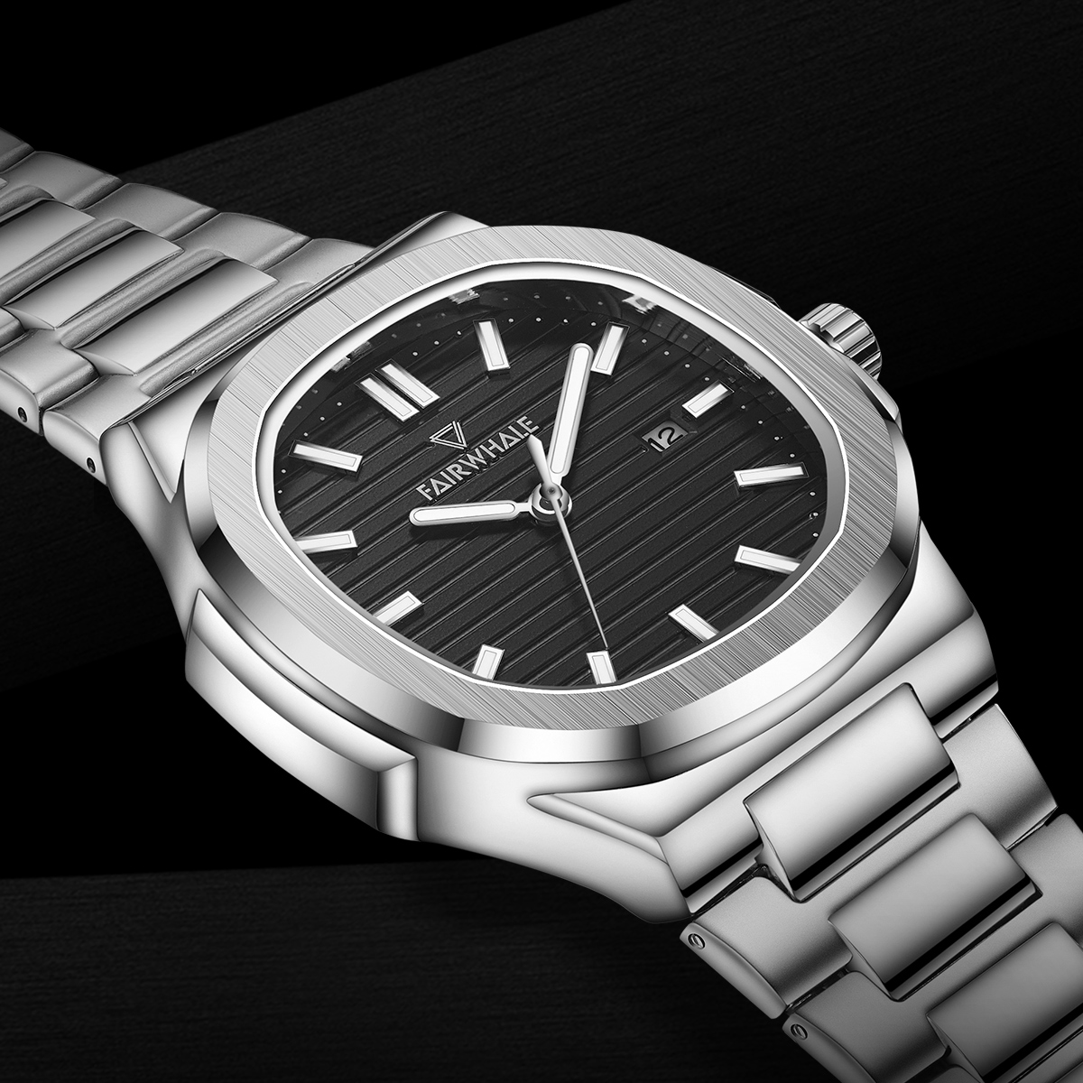 Mark Fairwhale Cosmonaut Silver Steel - 7