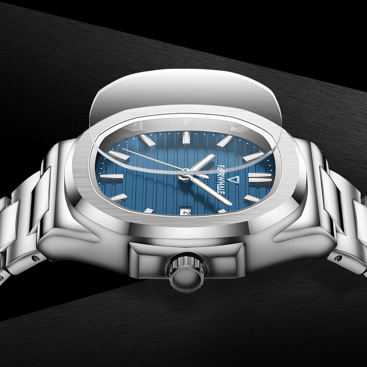 Mark Fairwhale Cosmonaut Silver Steel - 4