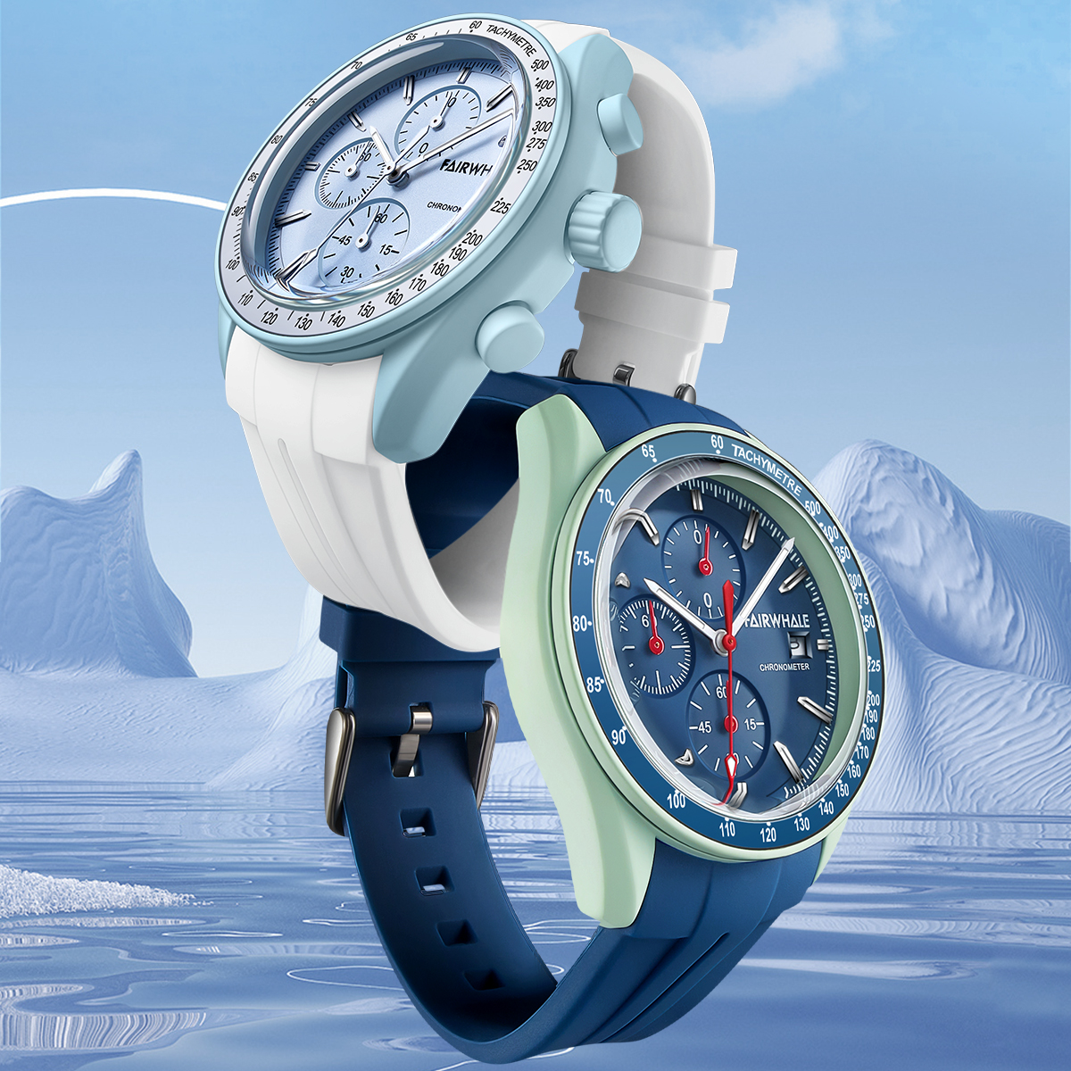 Mark Fairwhale Sunspot White Rubber