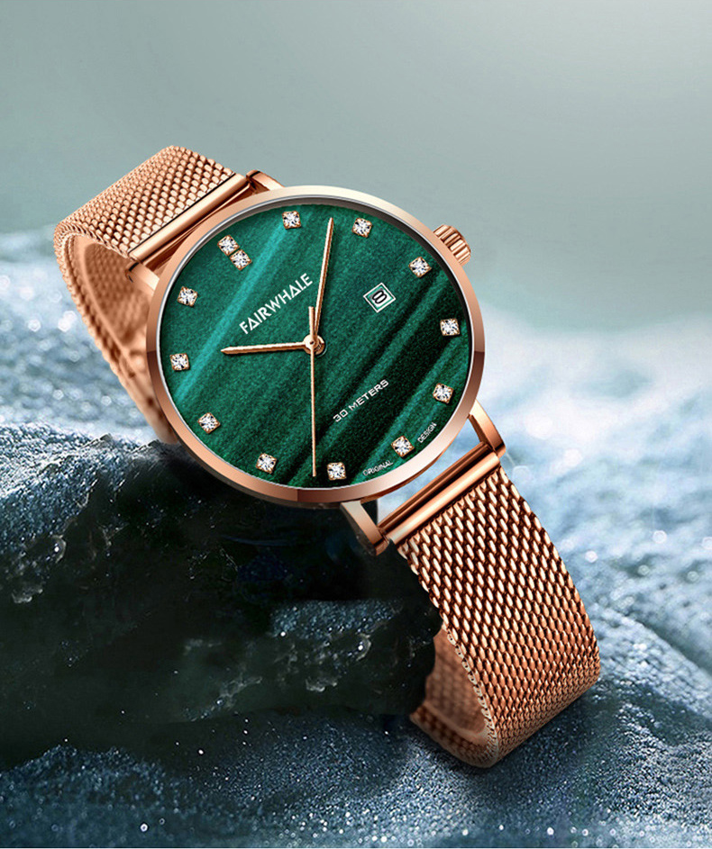 Mark Fairwhale Piscean Rose Green Mesh - 3