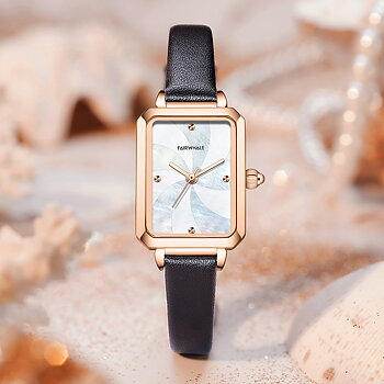 Mark Fairwhale Aquila Rose Pearl Leather