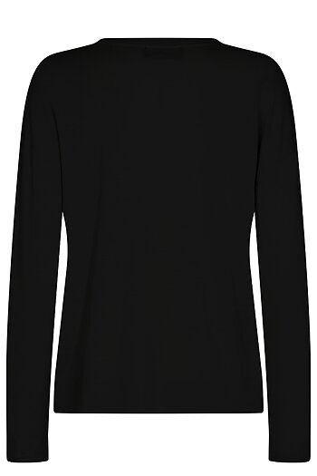 Mos Mosh - MMSwann V-LS Tee Black