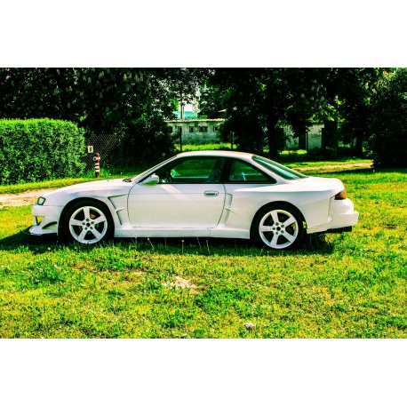 Nissan S14a - Sidokjolar WB +100mm