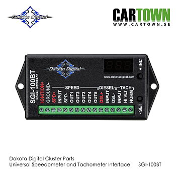 Mätarkluster Universal Speedometer and Tachometer Interface