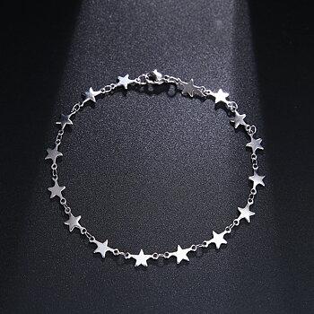 Armband "Stars" i 925 Sterling Silverplätering
