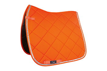 HKM Romy Saddle Pad - Coral Orange