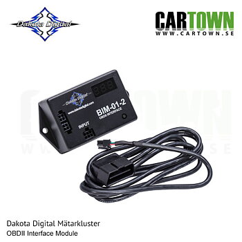 Mätarkluster BIM OBDII Interface