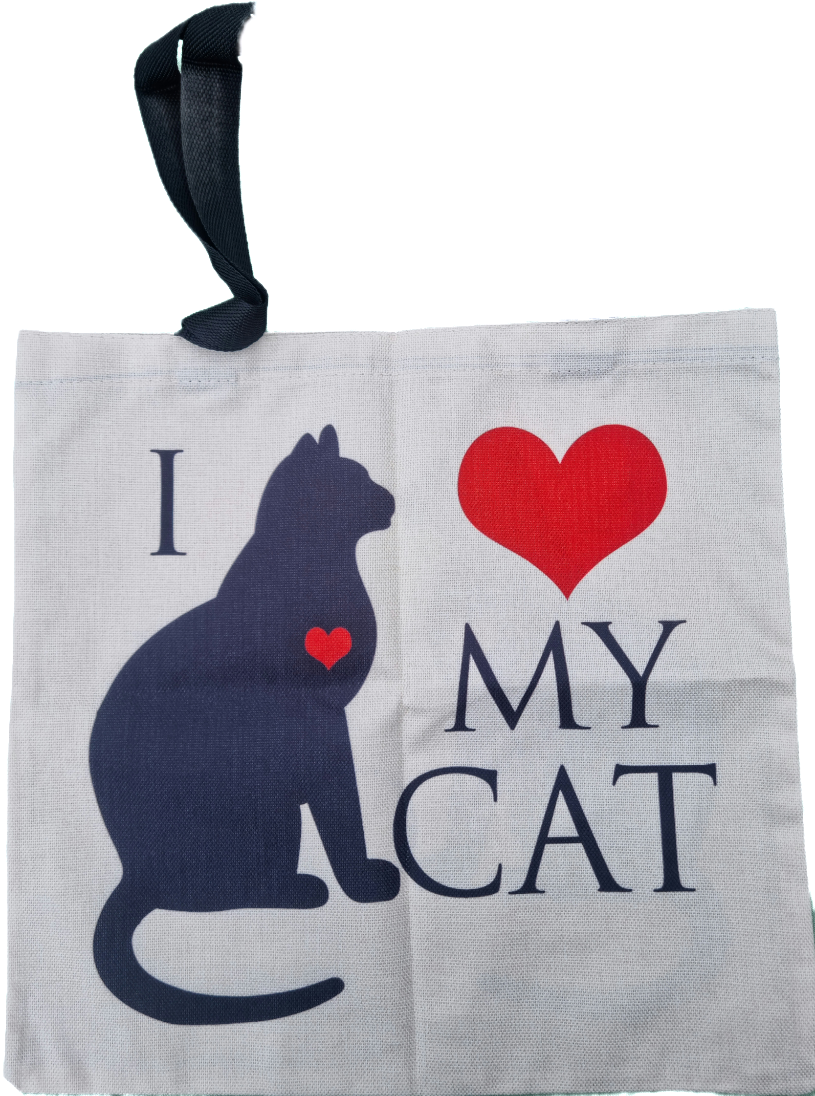 Väska "I love my cat"
