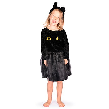 Klänning Katt med diadem