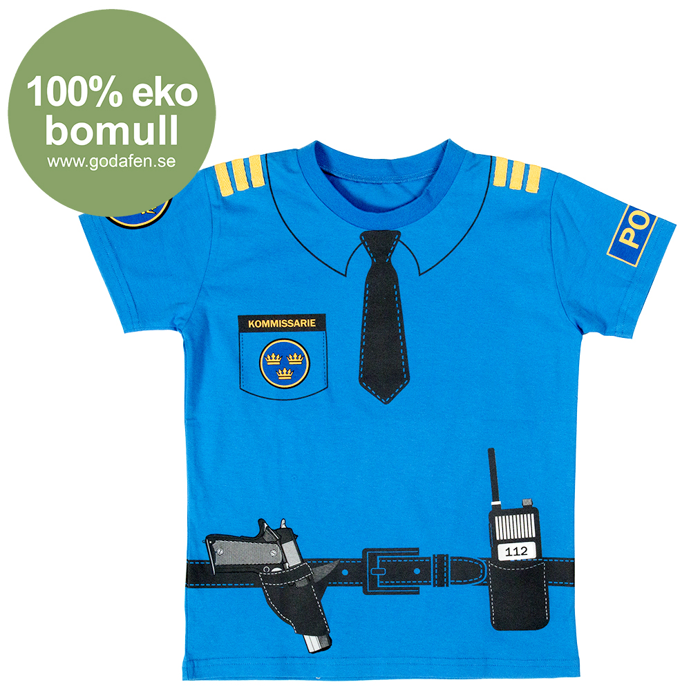 T-shirt Polis ekologiskt bomull