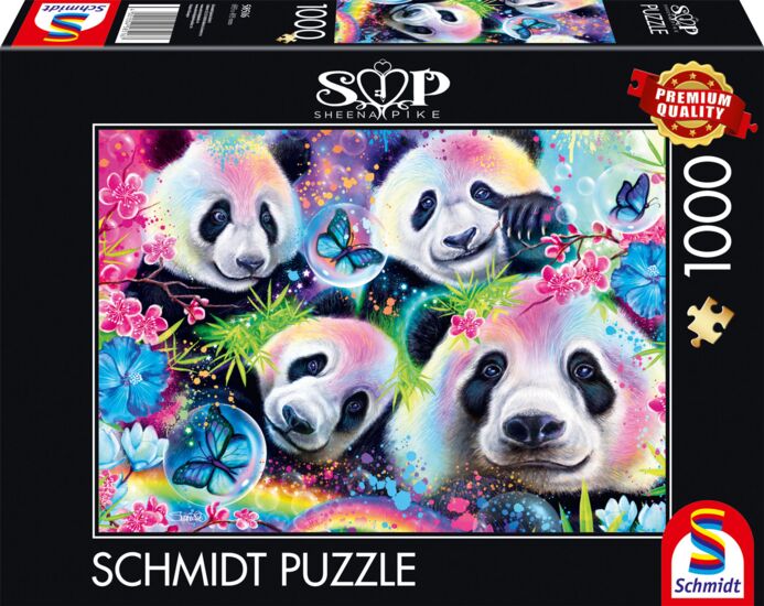 Rainbow Pandas 1000 Bitar Schmidt - 2