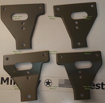 Bumper gussets set