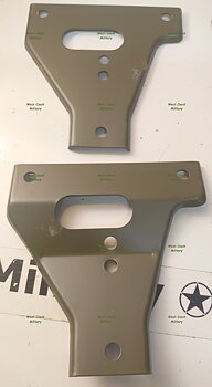 Bumper gussets set