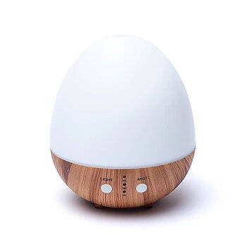 Aroma diffuser Oval vit naturlig USB