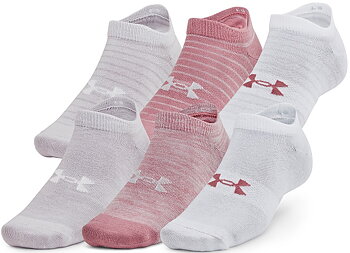 6-Pack Under Armour Essential No Show Socks