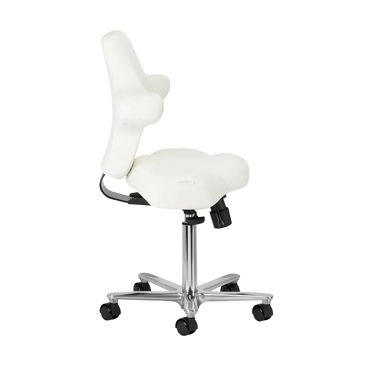 Plus ergonomisk kontorsstol, vit - 5