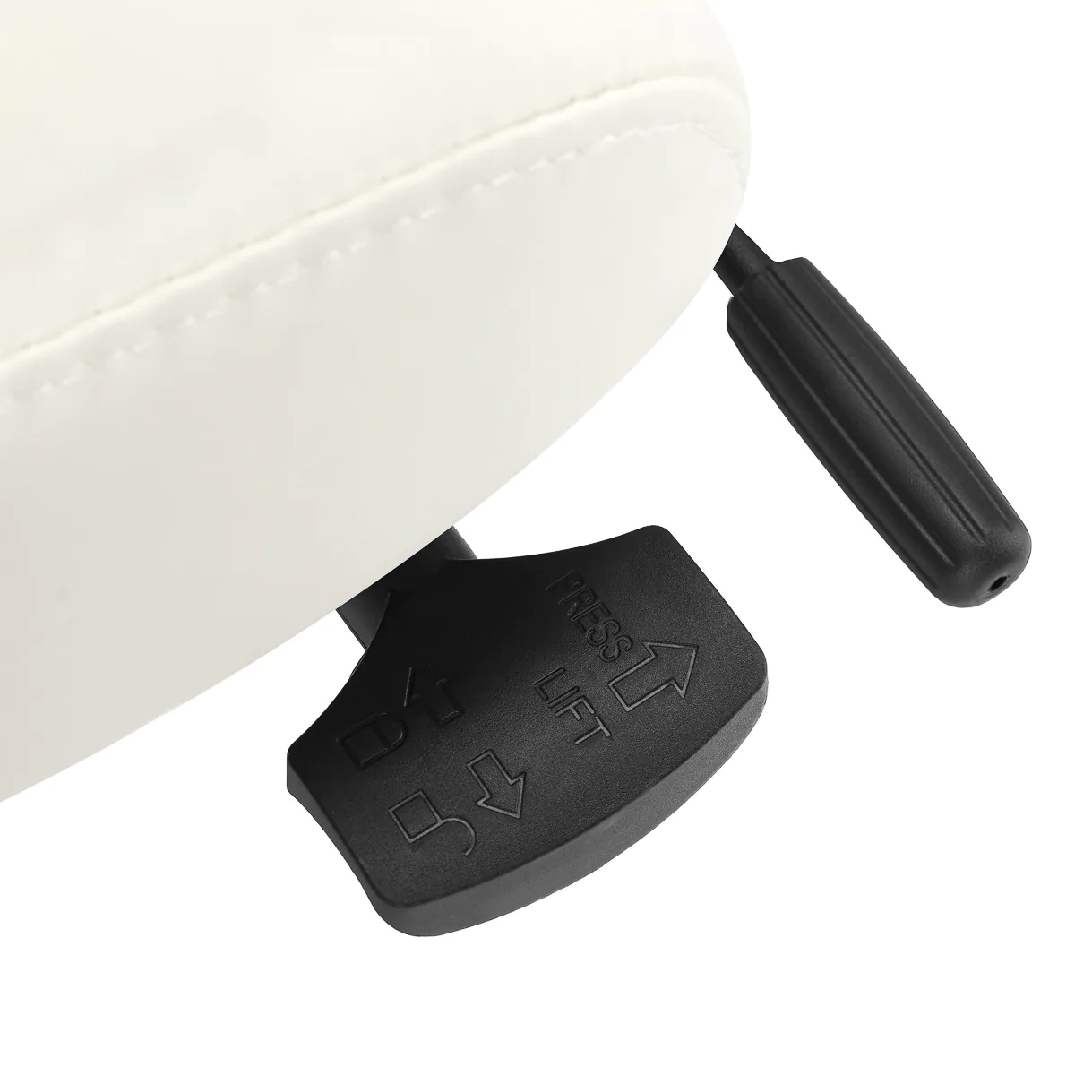 Plus ergonomisk kontorsstol, vit - 10