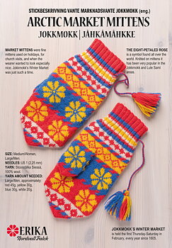 Knitting description Arctic market Mittens