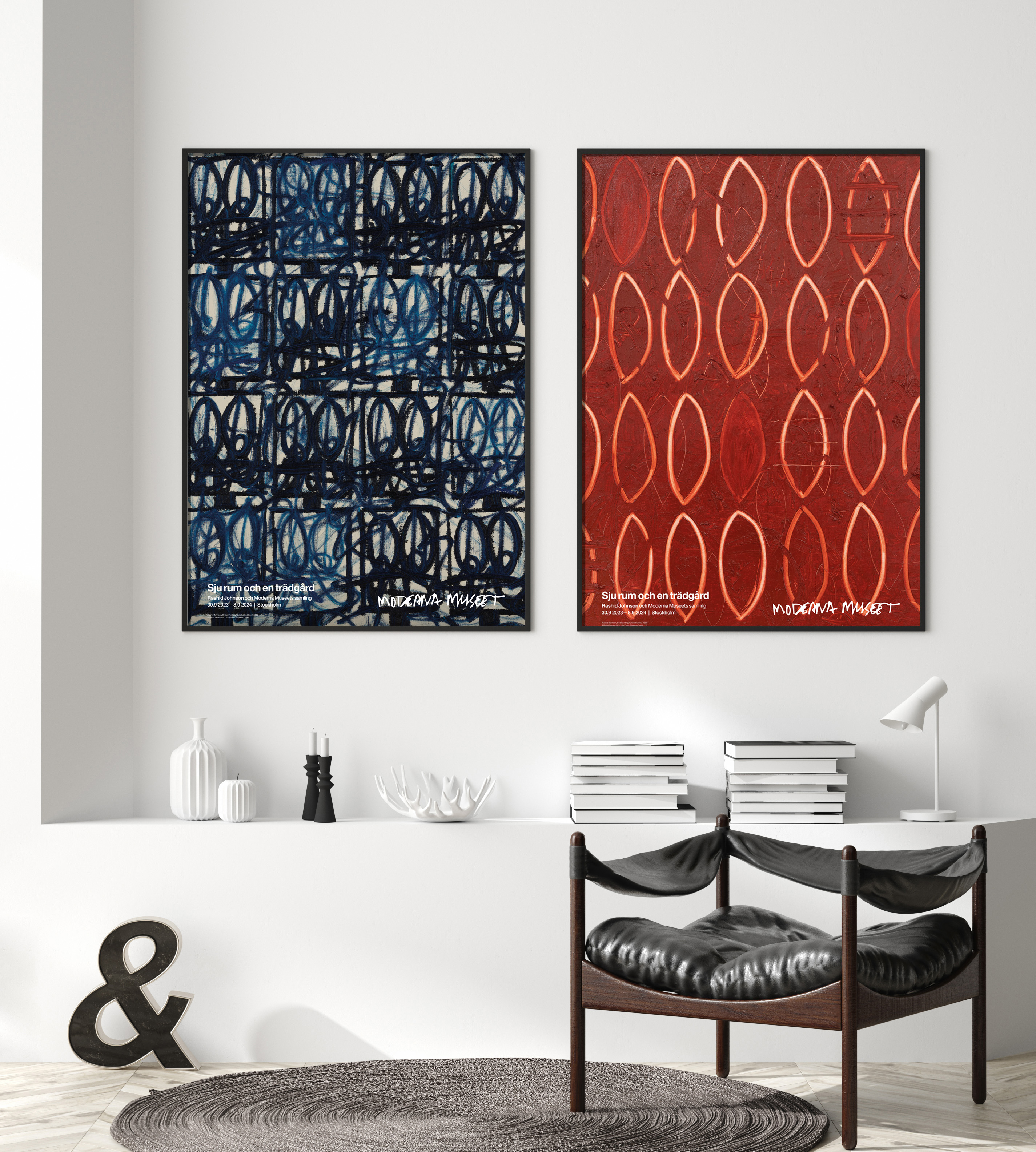 Poster, Rashid Johnson, God Painting (Closed Eyes) - Moderna