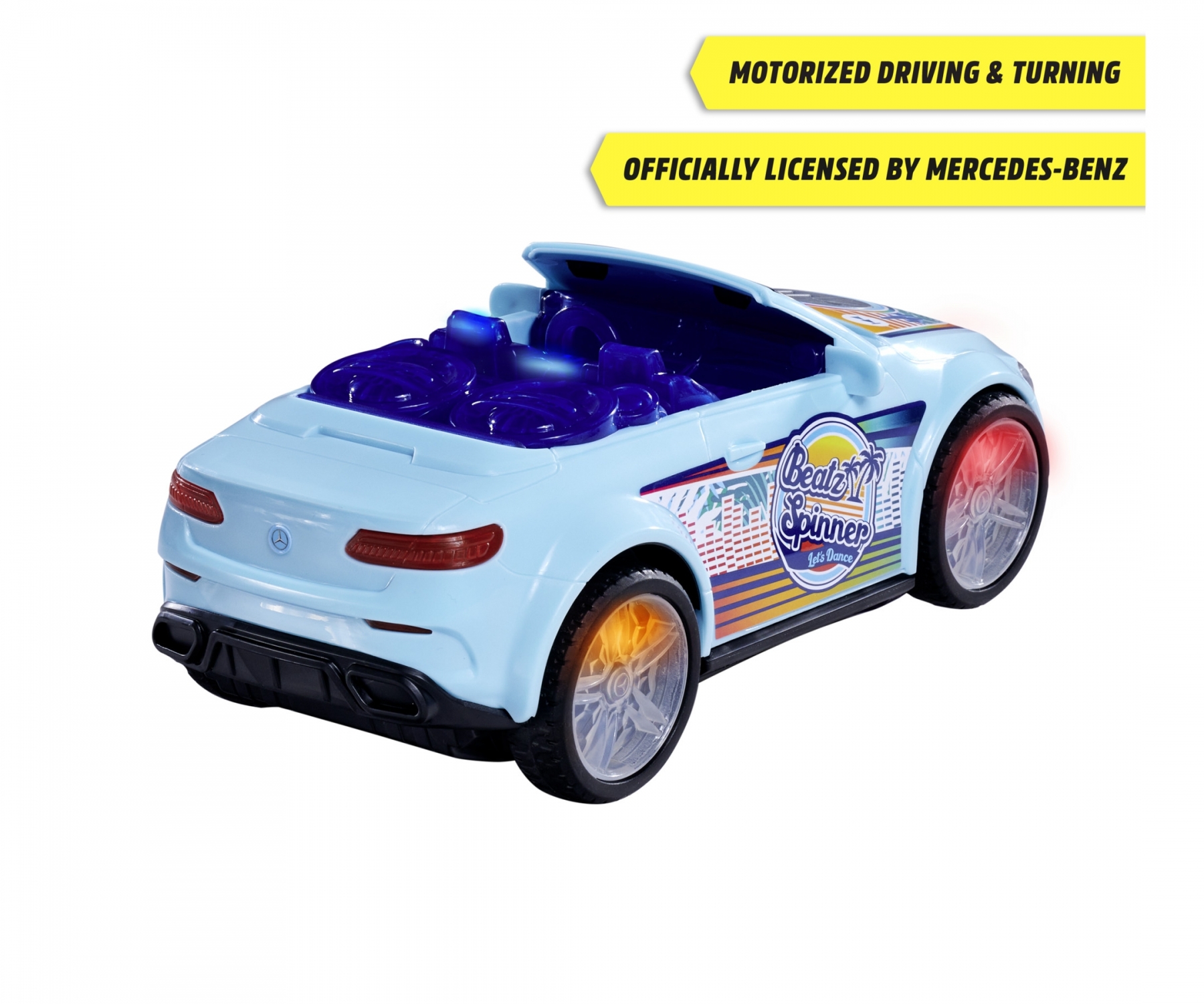 Dickie Toys Dansande Mercedes-Benz E-Class Beatz Spinner - 7