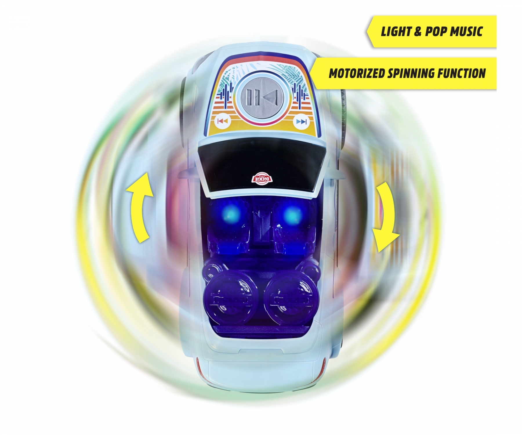 Dickie Toys Dansande Mercedes-Benz E-Class Beatz Spinner - 4