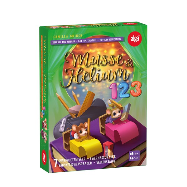 Alga Spel Musse & Helium 123