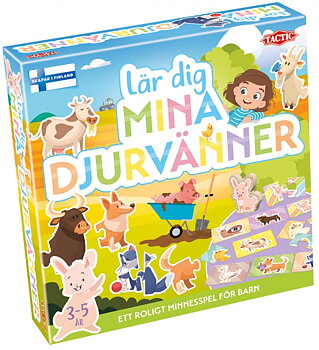 Tactic Spel Lär dig: Mina djurvänner