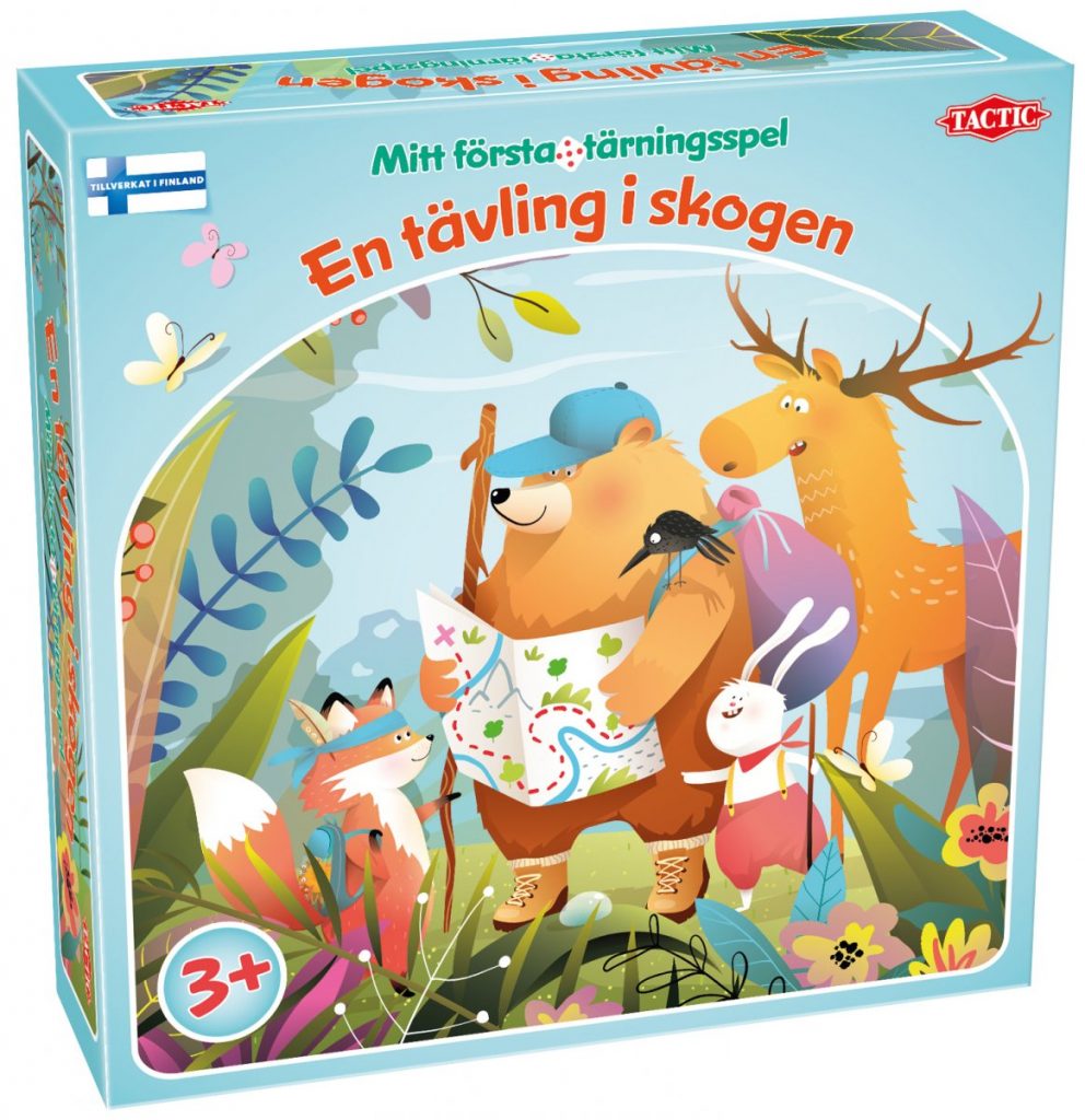 Tactic Spel En tävling i skogen